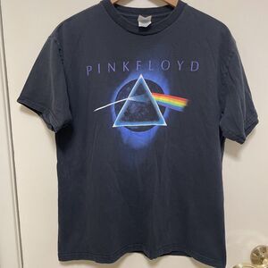 Vintage Distressed Pink Floyd Dark Side Of The Moon Band T-Shirt Delta L